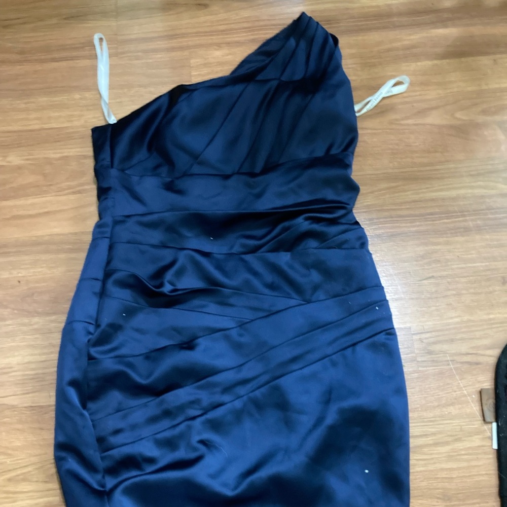 One shoulder bridesmaid dress